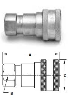 Ohio Valley Industrial Services- Parker Quick Coupling Division- General Purpose Couplings Female Thread