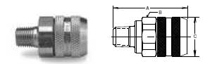 Ohio Valley Industrial Services- Parker Quick Coupling Division- Non-Spill Male Pipe Thread