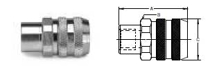 Ohio Valley Industrial Services- Parker Quick Coupling Division- Non-Spill SAE Straight Thread