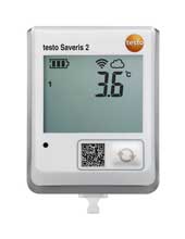 Ohio Valley Industrial Services- Hand Held Instruments- Testo Saveris 2-T1- Wi-Fi Temperature Data Logger with Integrated NTC Temperature Probe