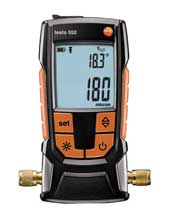 Ohio Valley Industrial Services- Hand Held Instruments- Testo 552- Digital Vacuum/Micron Gauge with Bluetooth