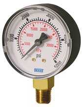 Ohio Valley Industrial Services- Level, Temperature, Flow, and Pressure Instrumentation- Bourdon Tube Pressure Gauge