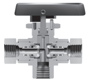 Ohio Valley Industrial Services- High Pressure Instrumentation- Parker Three-way HB4X design