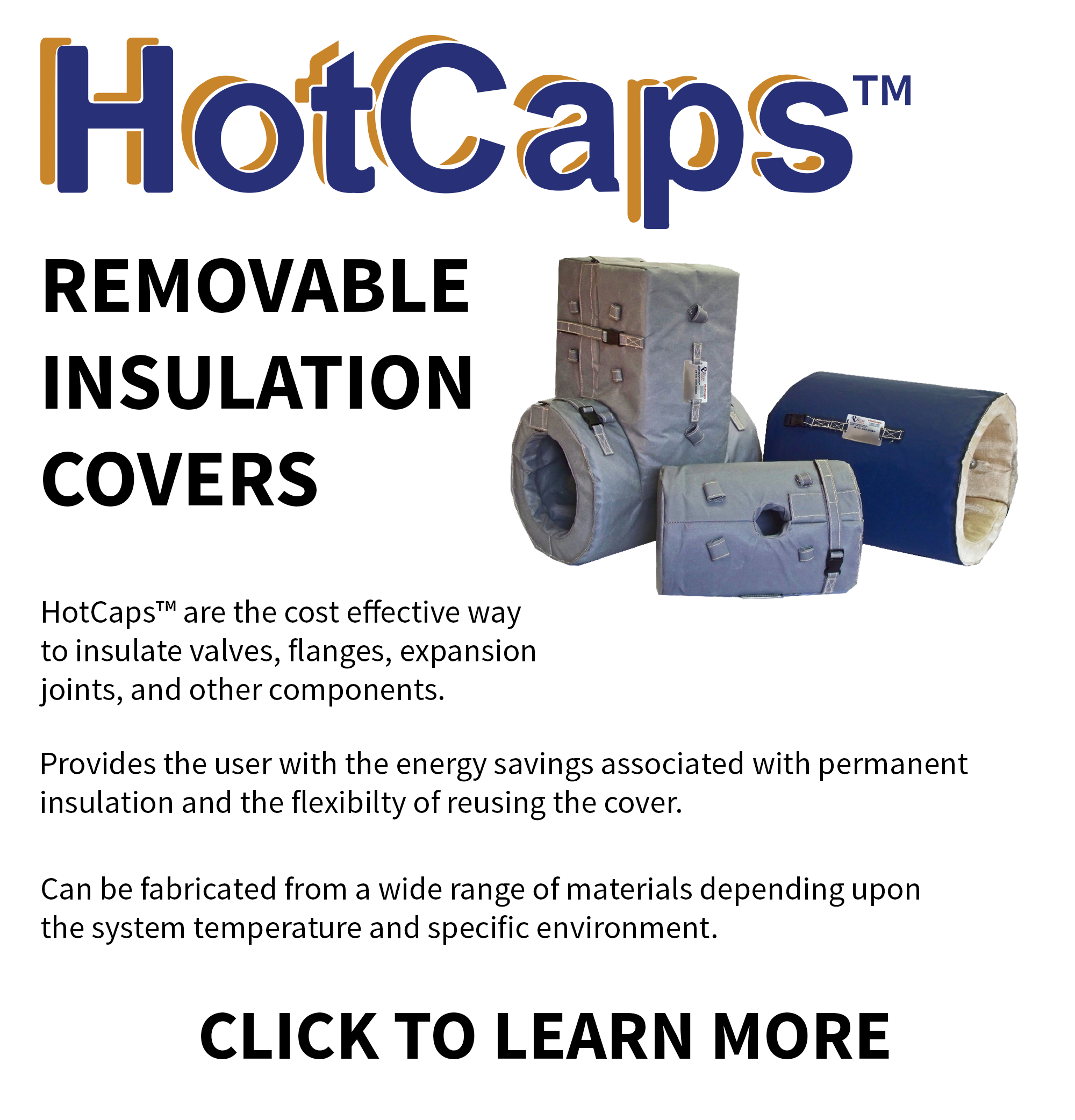 Ohio Valley Industrial Services- HotCaps™ Removable Insulation Covers