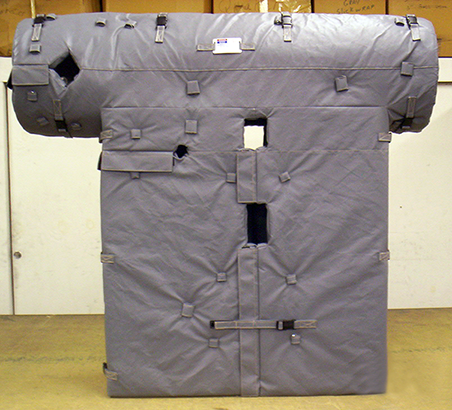 Ohio Valley Industrial Services- Instrument Enclosures- HotCaps™ Removable Insulation Covers